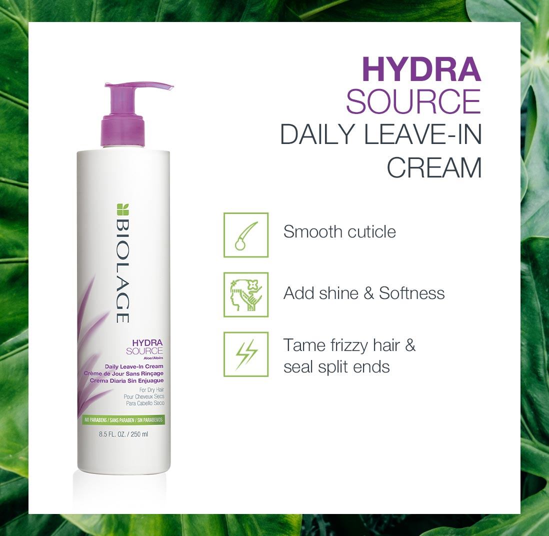 HydraSource Leave-In Cream benefits
