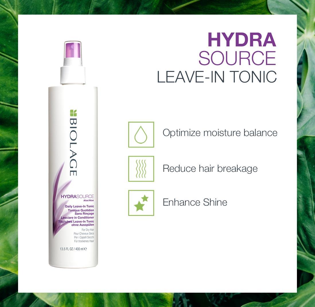 HydraSource Leave-In Tonic benefits